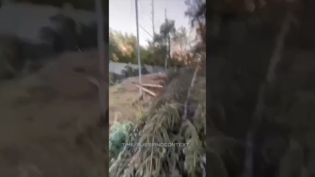 Результат прилета Авиационной бомбы (ФАБ) прямо в блиндаж противника