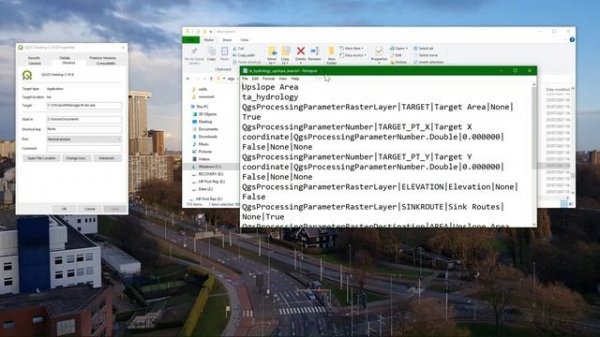 Work around for using SAGA Upslope Area tool in QGIS with new dependencies