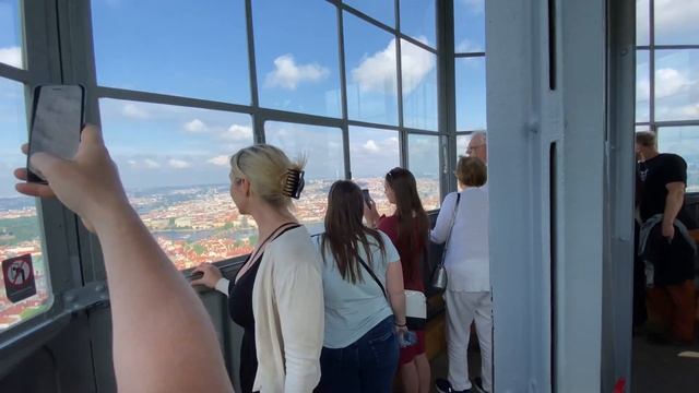 Петршинская башня в Праге Petrin tower смотреть онлайн