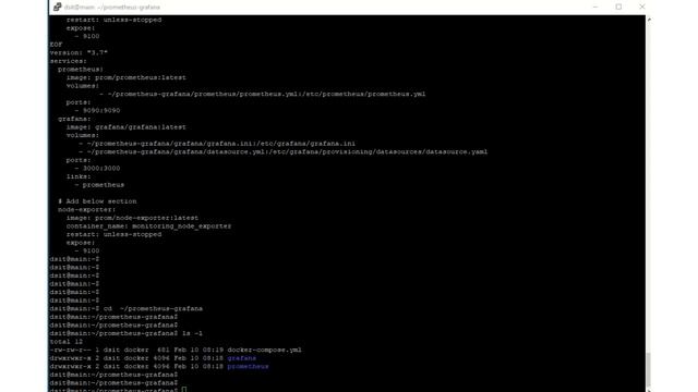 How to install Prometheus and Grafana via Docker Compose on Ubuntu смотреть онлайн