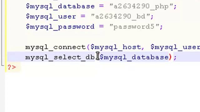 PHP 24 - Connecting to the database Tutorial смотреть онлайн