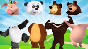 ПРАВИЛЬНО УГАДАЙТЕ ПЕРСОНАЖЕЙ  из мультфильма "Маша и медведь".