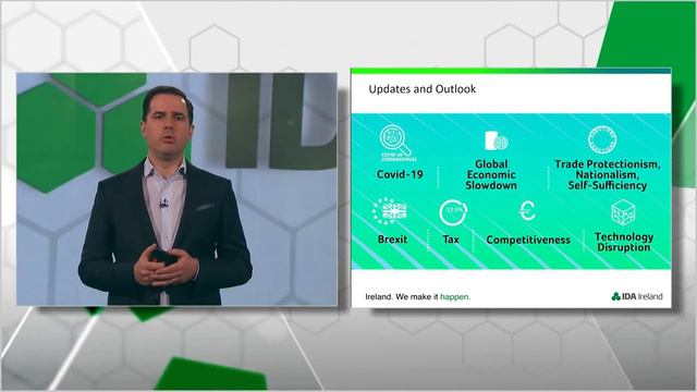 CEO of IDA Ireland Martin D Shanahan presents End of Year Results for 2020 and new Strategy смотреть онлайн