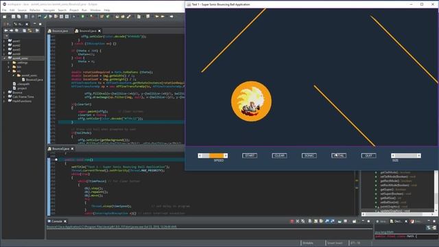 ✪ Super Sonic Ball Bounce Test | Java ✪ смотреть онлайн