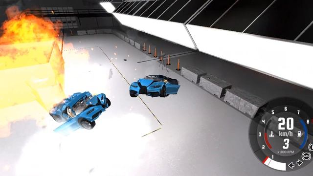 Bugatti Chiron Crash Test 2020 IIHS Small Overlap