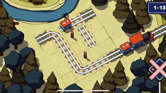 Railbound | Comfy Track-bending Puzzle Game [Android / iOS] смотреть онлайн