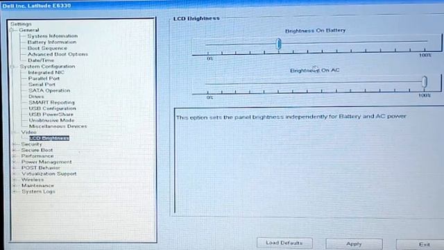 Dell Latitude e6330 Core i5 Complete Bios settings - Boot Setting Configuration bios смотреть онлайн