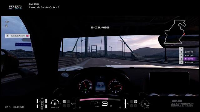 Mercedes AMG GT3, Circuit de Sainte Croix C, no commentary (definitely) | Matt and His Racing