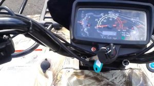 небольшой тест-драйф квадроцикла GT-500 Stels