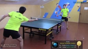 обзор накладки YINHE (Milkyway) Earth II версий Soft и Hard - чем хорошо учиться топспину