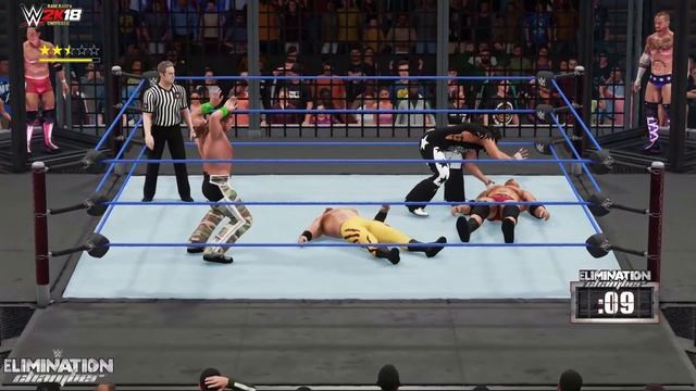 WWE2K18 GAMEPLAY: Batista VS. Savage VS. Punk VS. HBK VS. Styles VS. Benoit | Community Wish Match смотреть онлайн