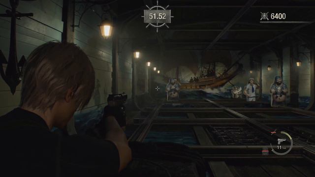 Resident Evil 4 Remake - Chapter 11 Shooting Range S Ranks - Games 3 A, B, C & Skeleton Medallions смотреть онлайн