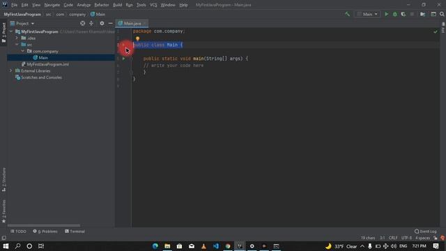 Part 3 Choosing IDE and writing our first Java Program смотреть онлайн