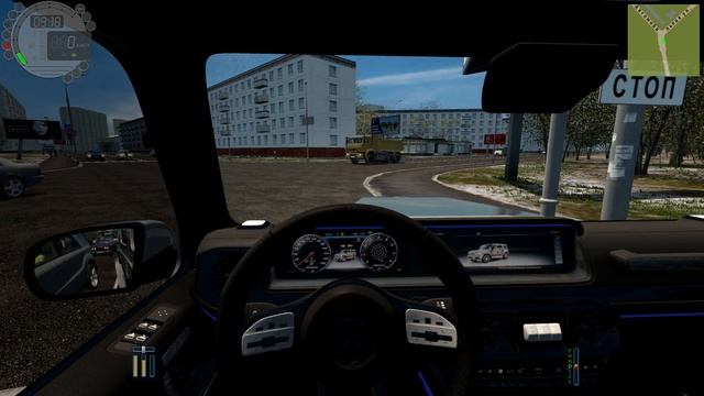 Обзор Гелика G63AMG Сити кар драйвинг.