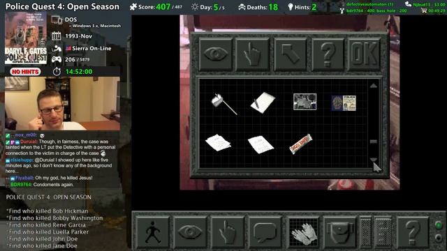 Police Quest 4: Open Season game ending - Adventure Quest #207 смотреть онлайн