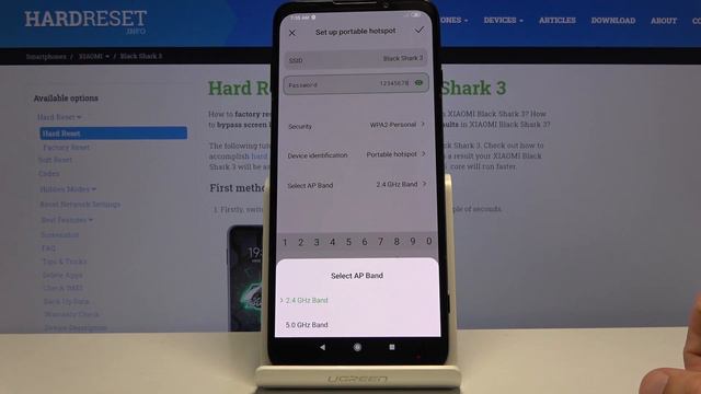 How to Enter Portable Hotspot Settings in XIAOMI Black Shark 3 – Internet Hotspot Activation смотреть онлайн