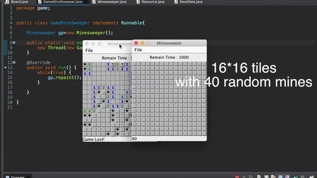 Java Game Programming - Minesweeper смотреть онлайн