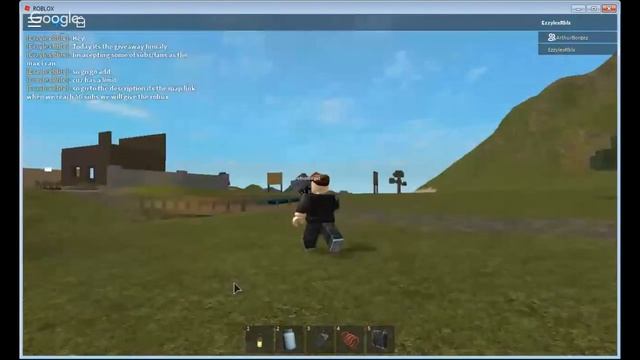 Roblox 400 Robux Giveaway Playng Roblox With Fans