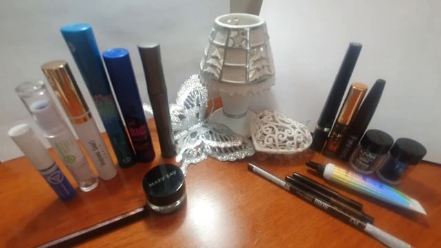 Все мои туши, подводки и глиттеры // Моя коллекция косметики ? смотреть онлайн