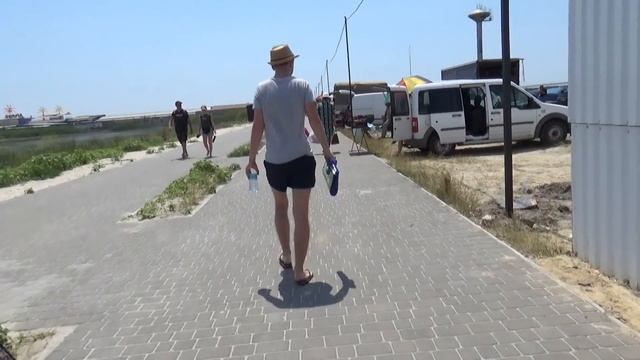 Лазурное 2020, дорога к морю, через рынок, скрытая камера, ускорёнка, Шаповаловы влог.