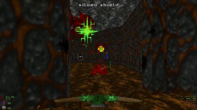 Heretic - E2M1 The Crater - Black Plague - All Secrets - 1080p 60fps смотреть онлайн