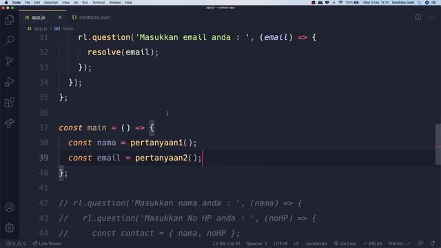 Belajar NodeJS | 10. Membuat Contact App (Bagian 1) смотреть онлайн