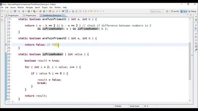 twin primes in java смотреть онлайн