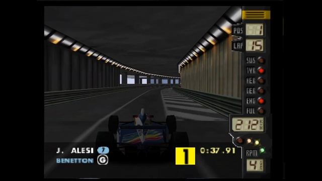? F1 World Grand Prix N64 GP MONACO Mejor vuelta. Nintendo 64 Best Lap. Gameplay. 1.15.03. смотреть онлайн