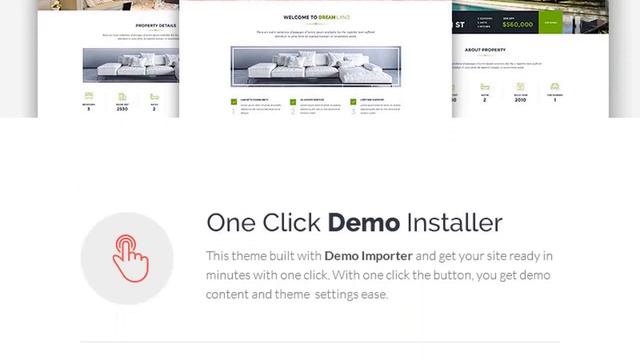 DREAM LAND- Single Property Real Estate WordPress Theme Free Download смотреть онлайн