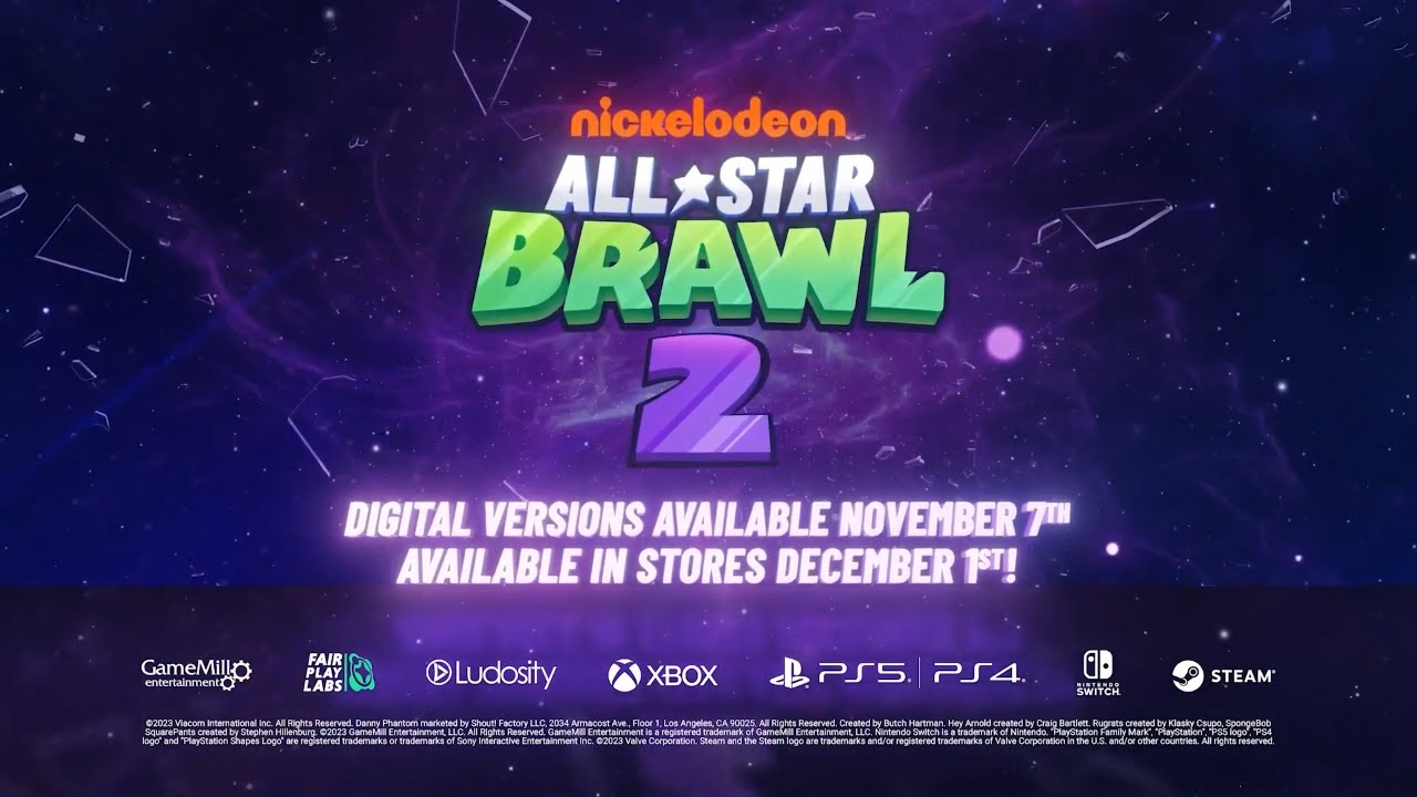 новые игры для xbox and psp - Nickelodeon All Star Brawl 2 смотреть онлайн