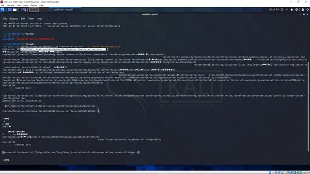 Exploiting Java deserialization with Apache Commons смотреть онлайн