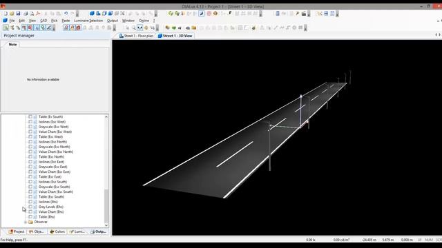 How to add observer on the road lighting design calculation смотреть онлайн