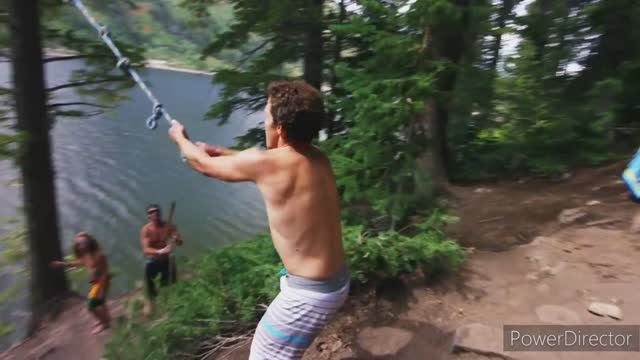 Экстремальный отдых (тарзанка) смотреть онлайн