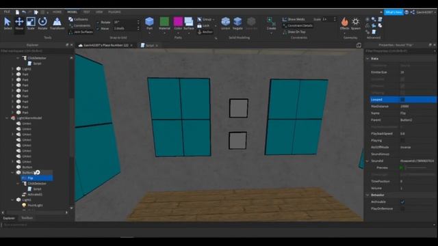 How to make an alarm/light switch in roblox studio смотреть онлайн