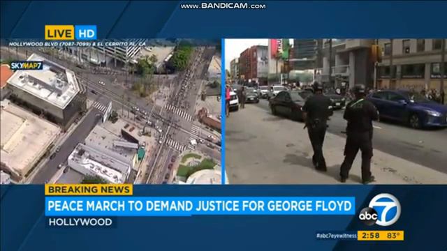 LIVE: несколько протестов сейчас проходят в Южной Калифорнии | смерть Джорджа Флойда смотреть онлайн