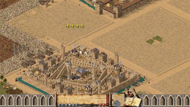 Homemade AI Castle - visual misplacement 1 | Stronghold Crusader смотреть онлайн