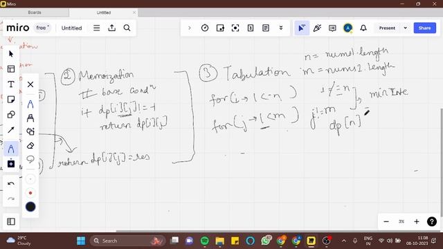 1458.Max Dot Product of Two Subsequences | Hard | Python | Recursion | Memoization | Tabulation смотреть онлайн
