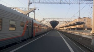 Отправление поезда 109 СПб — Астрахань (23. 09. 2020)