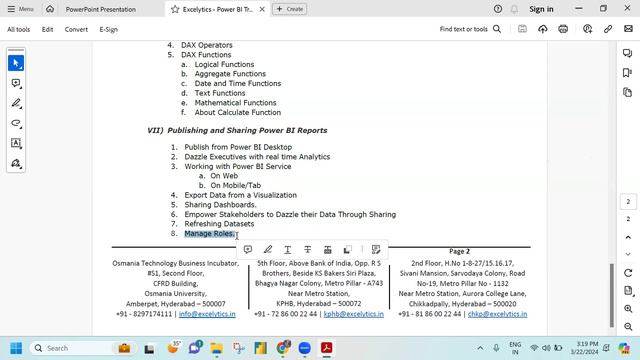 Excelytics Power BI B00552 Demo Session 22-03-2024 смотреть онлайн