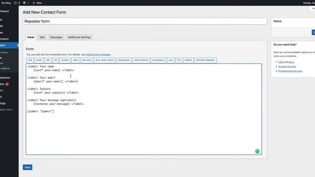 How to add Repeatable Field on Contact Form 7 | WordPress Contact Form Repeater | Step by Step Guid смотреть онлайн