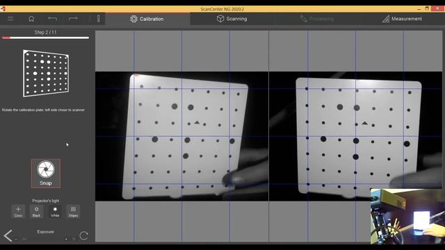 Range Vision Neo 3D scanner for beginner - calibration смотреть онлайн