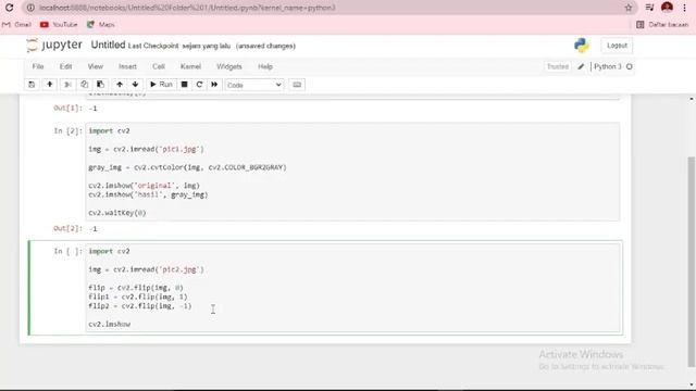 DIGITAL IMAGE PROCESSING mengconvert citra digital menjadi greyscale, flip, hsv serta split rgb смотреть онлайн