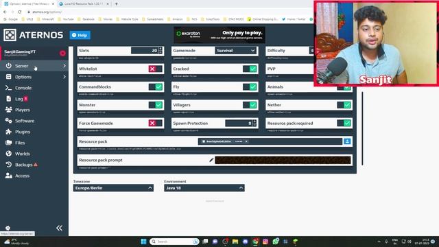 How To Upload Resource Pack in Aternos Server | How To Add Texture Packs in Aternos Server смотреть онлайн