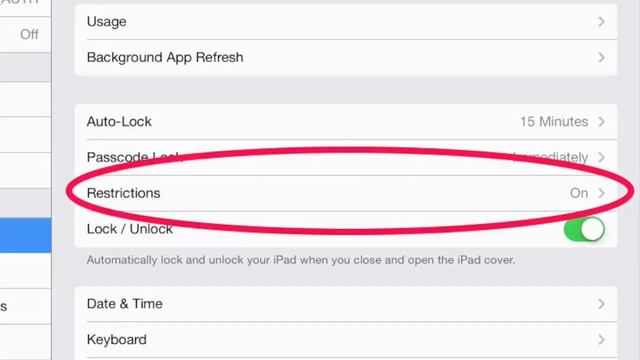 To set restrictions on deleting apps on an iPad with iOS7 смотреть онлайн