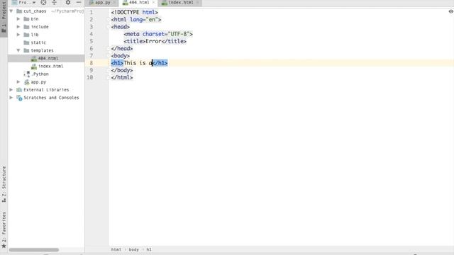 How to add 404 error page in Flask смотреть онлайн