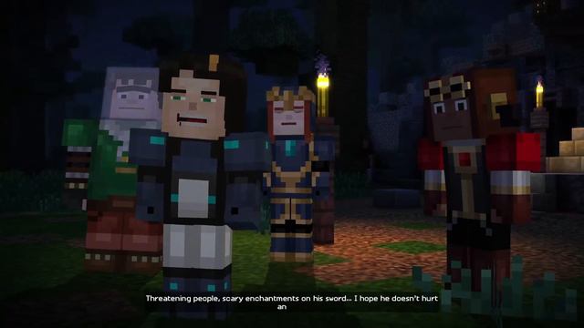 Minecraft Story Mode Season 1 Episode 5 Walkthrough (Female Jesse) V1 Part 1/2 смотреть онлайн
