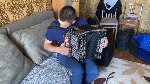 Гармонь Тульская мастеровая. Гармонист Николай Холин. смотреть онлайн