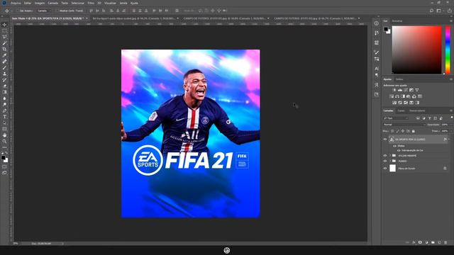 FIFA 21 | CONCEPT ART COVER смотреть онлайн