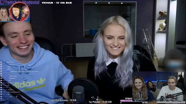 Modestal смотрит Лучшие Клипы с Модестал За 2019 Год! Топ моменты Modestal