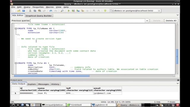Creating types with PostgreSQL - part 1 - basics смотреть онлайн